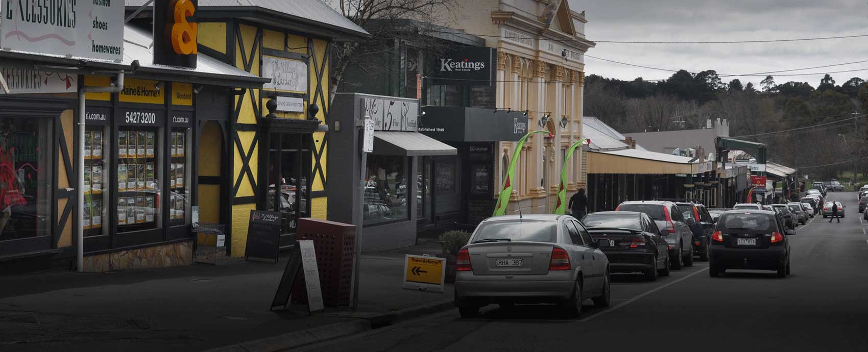 Woodend streetscape, Macedon Ranges