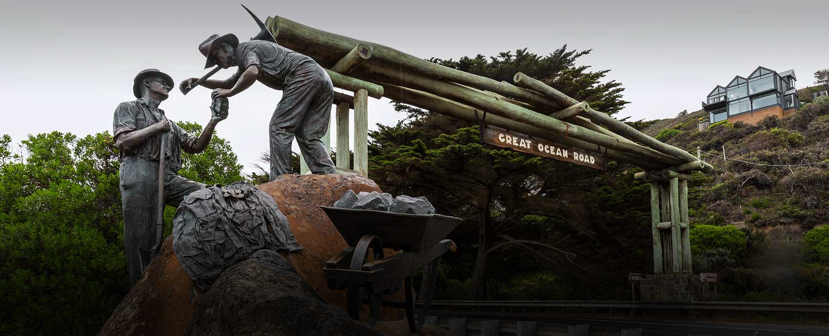 Great Ocean Road memorial sculpture, Surf Coast
