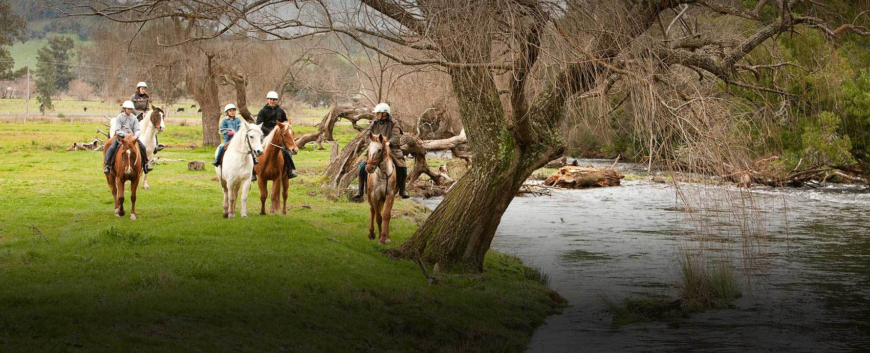 Horse riding in Goulburn's Murrindindi Shire
